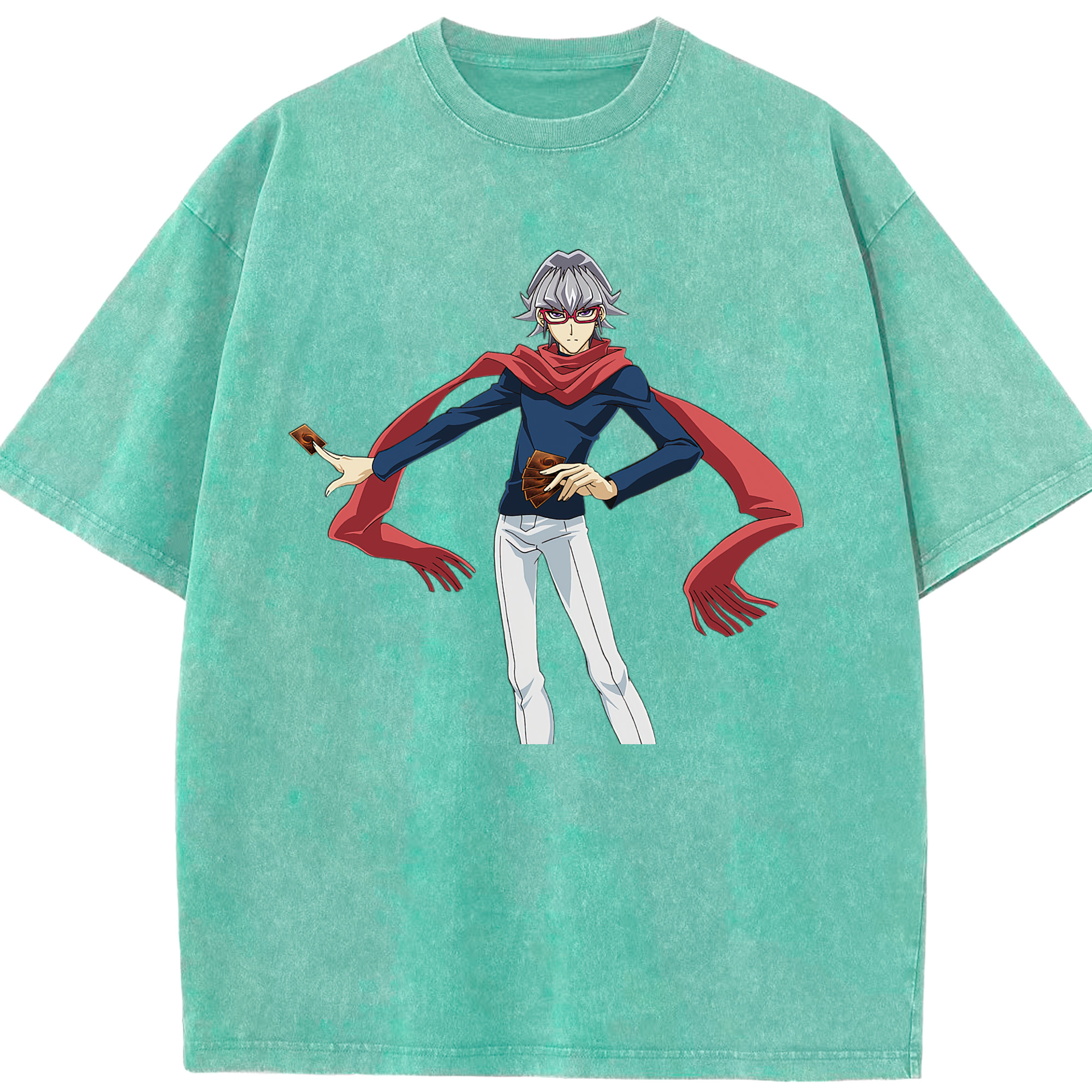 （画像用） 遊☆戯☆王 Yu-Gi-Oh! 綿100% ヴィンテージ風 半袖Tシャツ（フロントプリント）